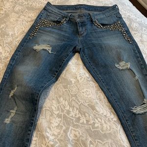 GUESS Cropped Jeans size 27